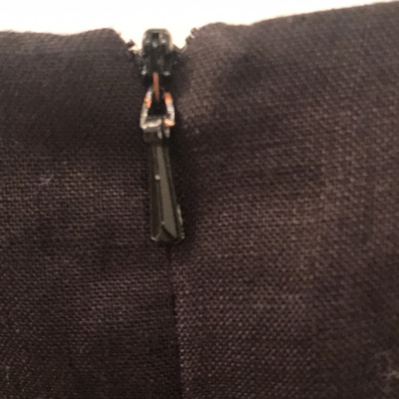 SPENSER JEREMY 100% Linen Black Dress,  sz 8 - Picture 10 of 10